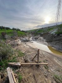 Hier war mal die Holzbr&uuml;cke